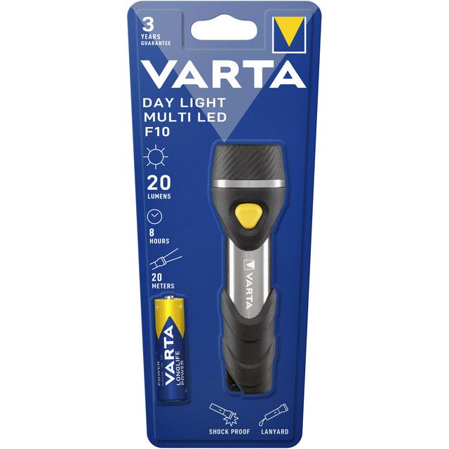 Varta - Zaklamp multi Led day light F10