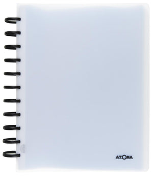 Atoma - album, pour ft A4, en PP, avec 100 sachets, couleurs assorties