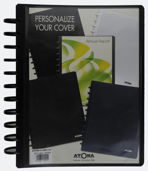 Atoma - album, per ft A4, in PP, con 100 tasche, personalizzabile