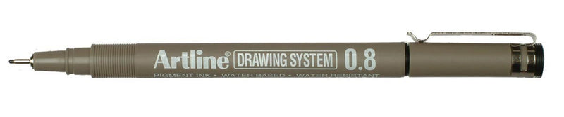 Artline - Fineliner técnico 0.8mm negro
