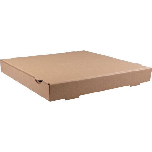 Klika - Pizzadoos | golfkarton | 33x33x4cm | americano | bruin | 100 stuks