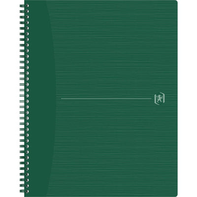 Oxford - Blocco a spirale Origin A4+ linea 140 pagine 80gr verde