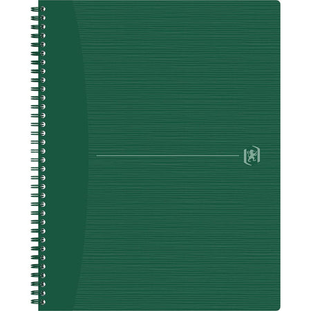 Oxford - Blocco a spirale Origin A4+ linea 140 pagine 80gr verde