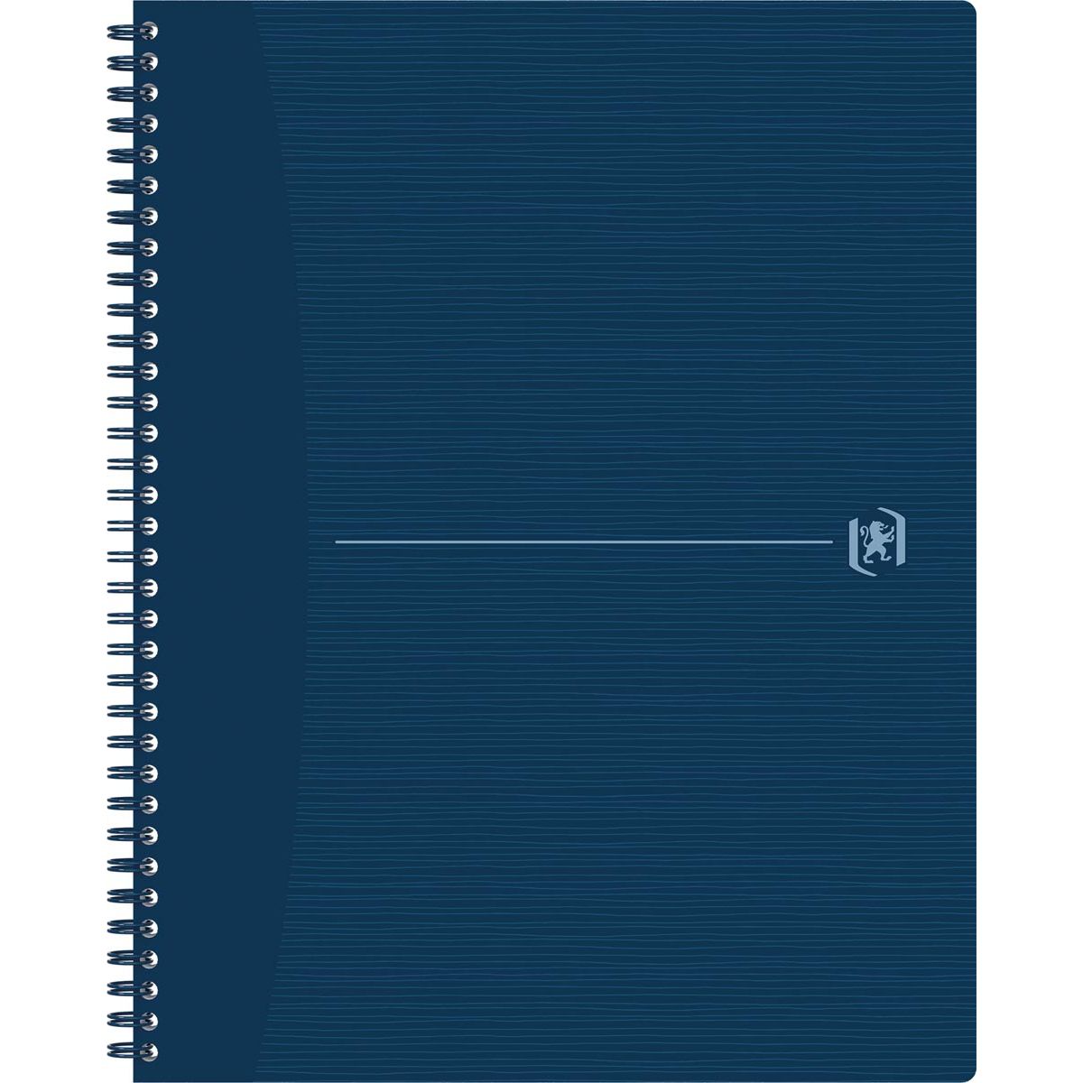 Oxford - Quaderno a spirale Origin, ft A4+, 140 pagine, a quadretti 5 mm, blu