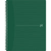 Oxford - Origin Spiralnotizbuch, ft A4+, 140 Seiten, kariert 5 mm, grün