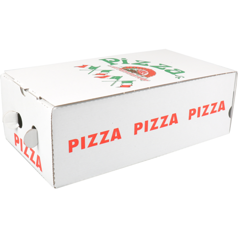 Klika - Pizzadoos | golfkarton | 30x16x10cm | cal | wit | 200 stuks