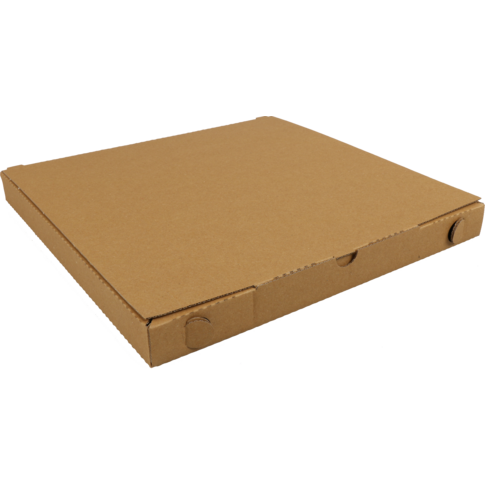 Klika - Pizzadoos | golfkarton | 30x30x3cm | vegetale | bruin | 200 stuks