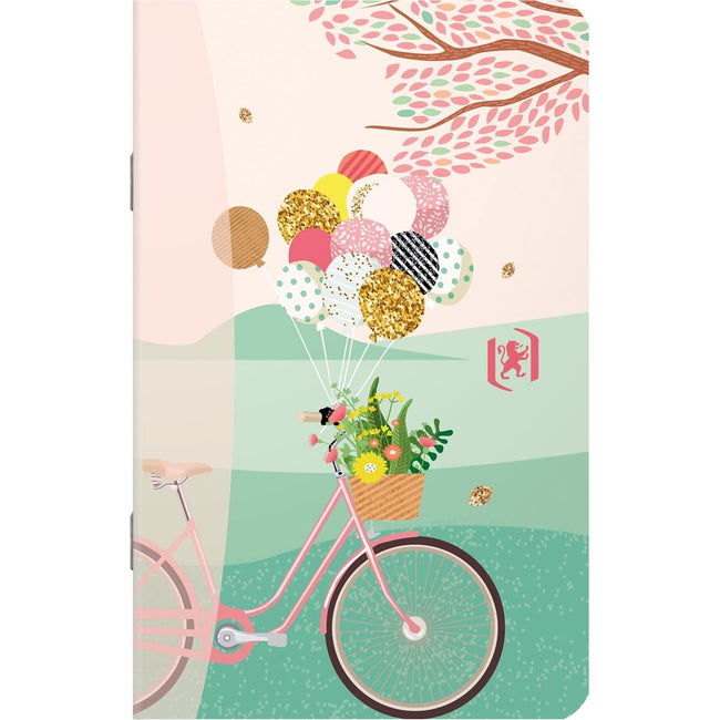 Oxford - Cuaderno Horizons, pies 9 x 14 cm, 60 páginas, rayado, colores surtidos