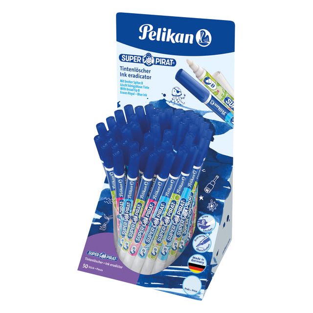 Pelikan - inktuitwisser Super Pirat, brede punt