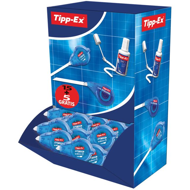 TIPP -EX - Correction Moller Easy Rebill Ecolutions 5mm | Box une pièce de 20