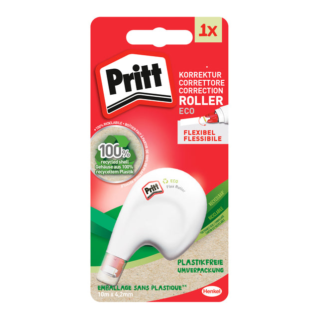 Pritt - Korrektur ECO Flex 4,2mmx10m im Blister | 10 Stück