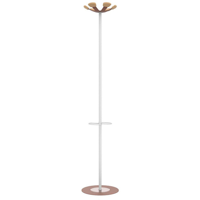 Unilux - coat rack, white/red