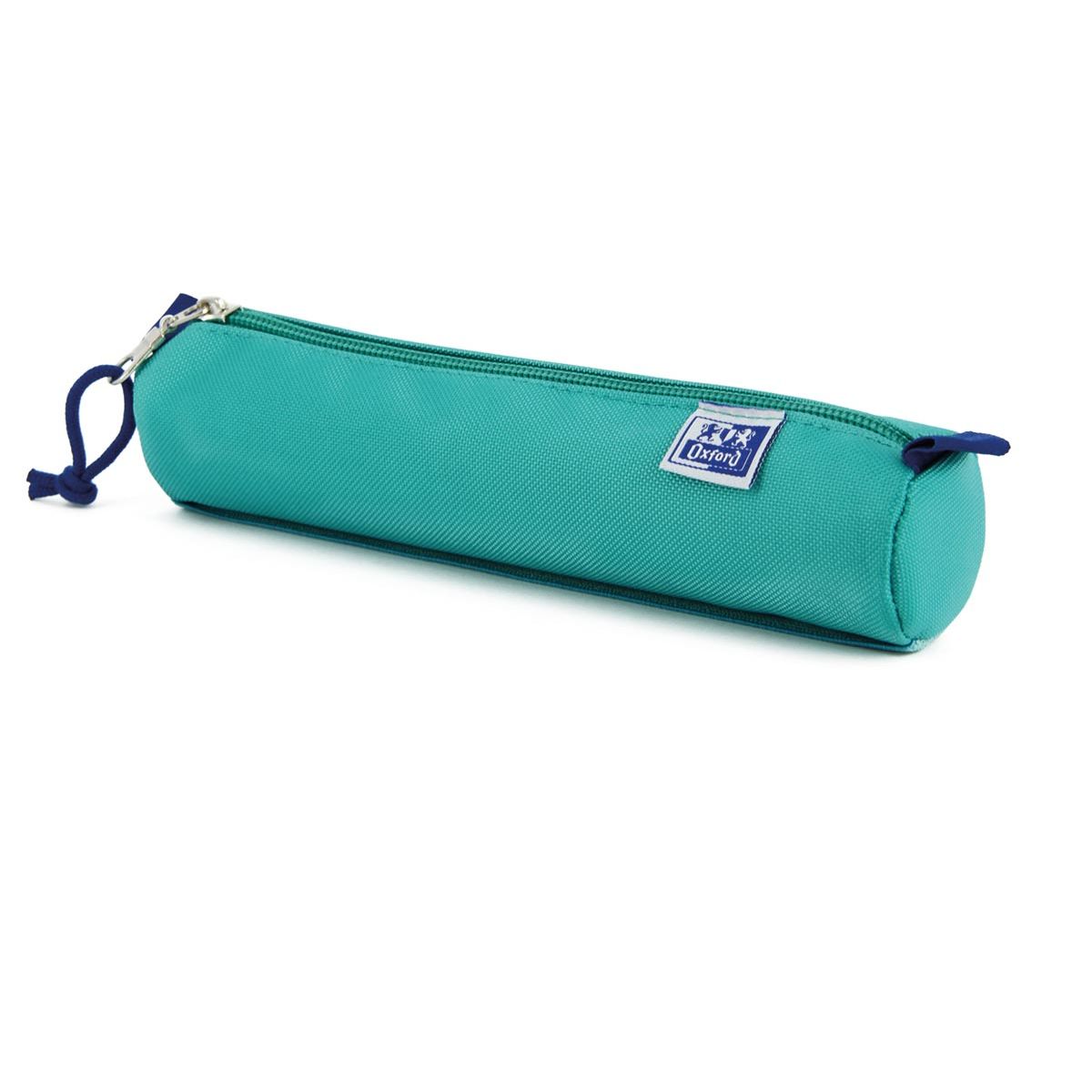 Oxford - Trousse ronde turquoise