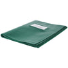 Bronyl - couverture de cahier ft 16,5 x 21 cm (script), vert foncé