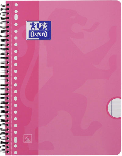 Oxford - Blocco College School A4+ linea 23 fori 160 pagine 80gr rosa