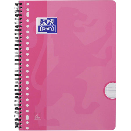 Oxford - Blocco College School A4+ linea 23 fori 160 pagine 80gr rosa