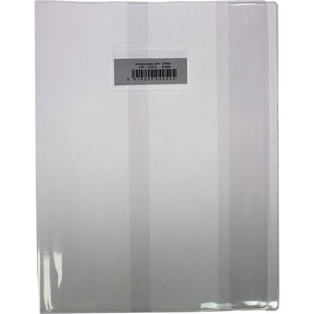 Bronyl - copertina per taccuino ft 21 x 29,7 cm (A4), cristallo