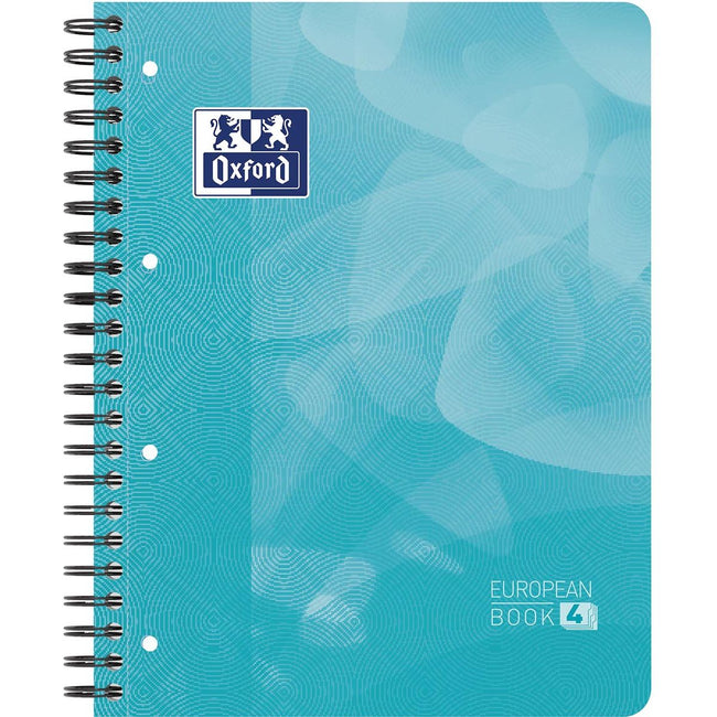 Oxford - Quaderno progetti Scuola A4+ riga 4 fori 240 pagine 80gr acqua