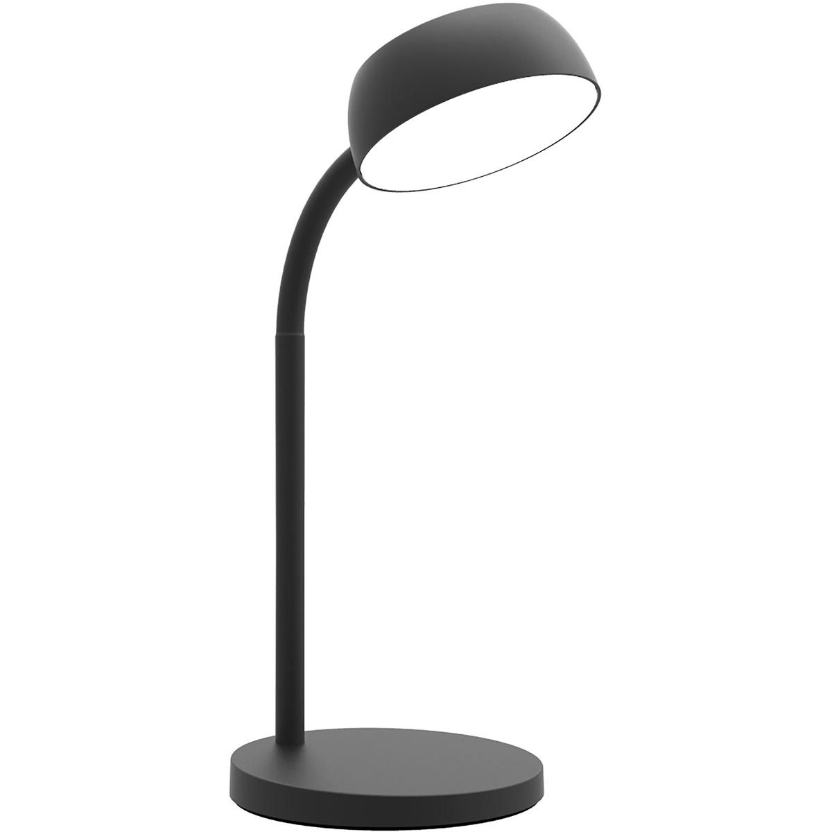 Unilux - lámpara de escritorio Tamy, LED, negro
