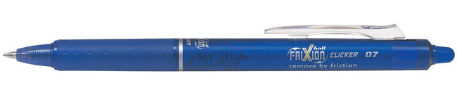 Pilot - Rollerball pen friXion clicker medium blue