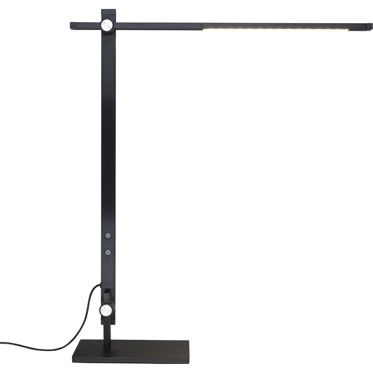 Unilux - Lampada da scrivania Lumilight, nera