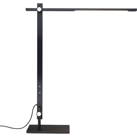 Unilux - Lámpara de escritorio Lumilight, negra