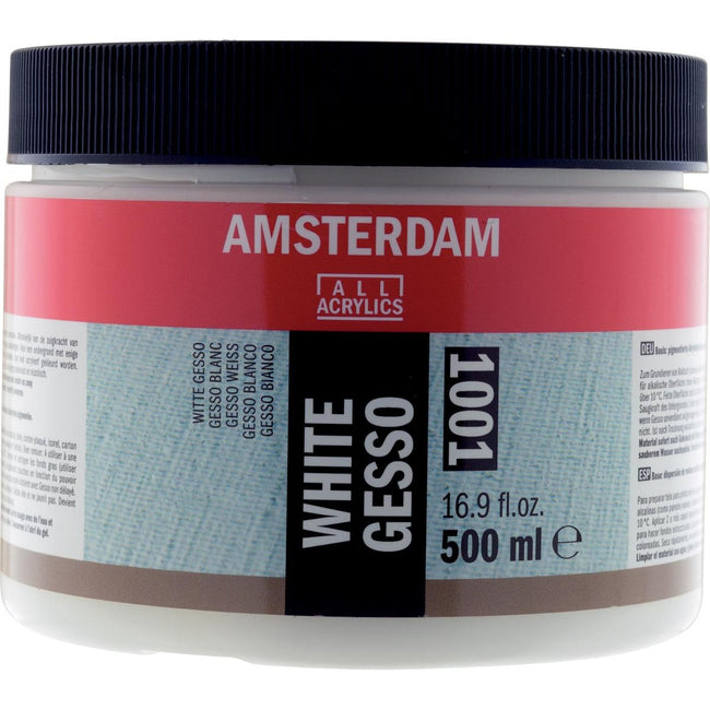 Amsterdam -   witte gesso, fles van 500 ml