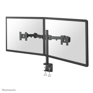 Neomounts - Monitor arm D960D 2x10-27 with black clamp