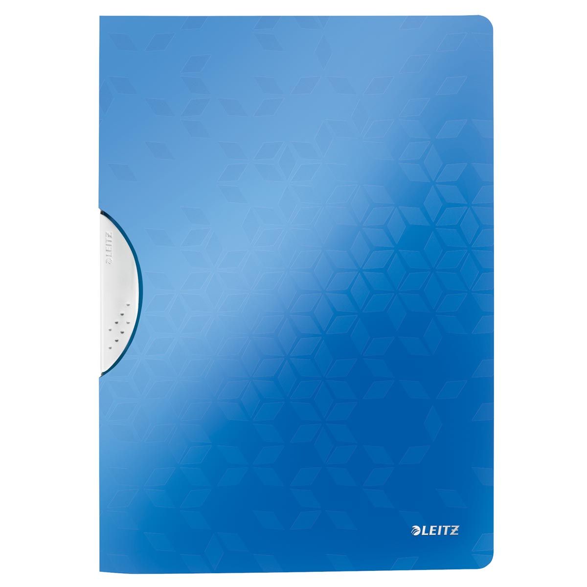 Leitz - Carpeta de clips WOW Colorclip, tamaño A4, azul