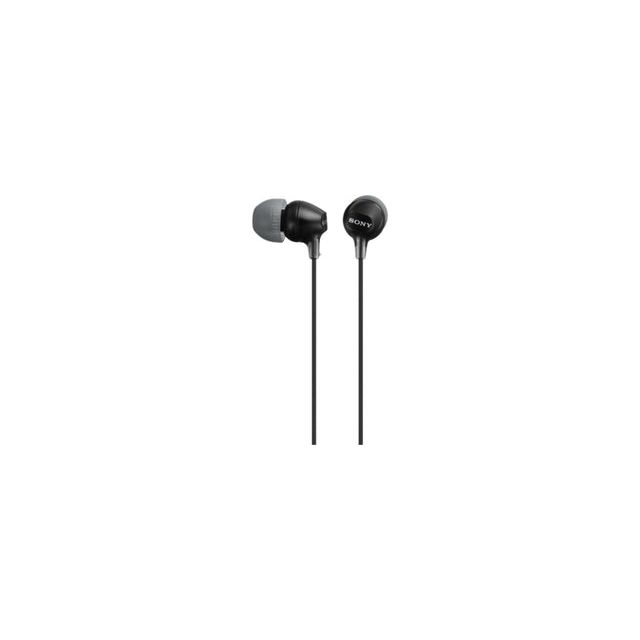 SONY - PLUGS EURS EX15AP Microphone noir | Blister un 1 morceau