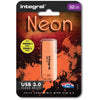 Integral - Clé USB 3.0 Neon, 32 Go, orange