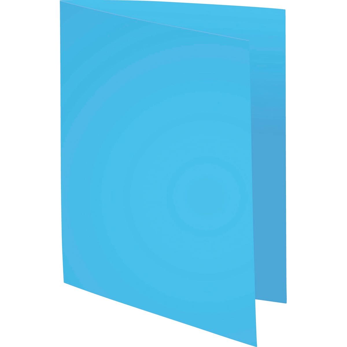 Exacompta - cartellina Forever 180, ft A4, conf. da 100, blu brillante
