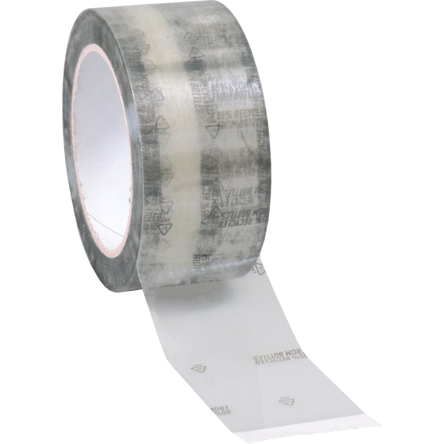 Klika -  Dozensluite | Hotmelt | Gerecycled PET | 50mm | 100m | transparant | 6 stuks