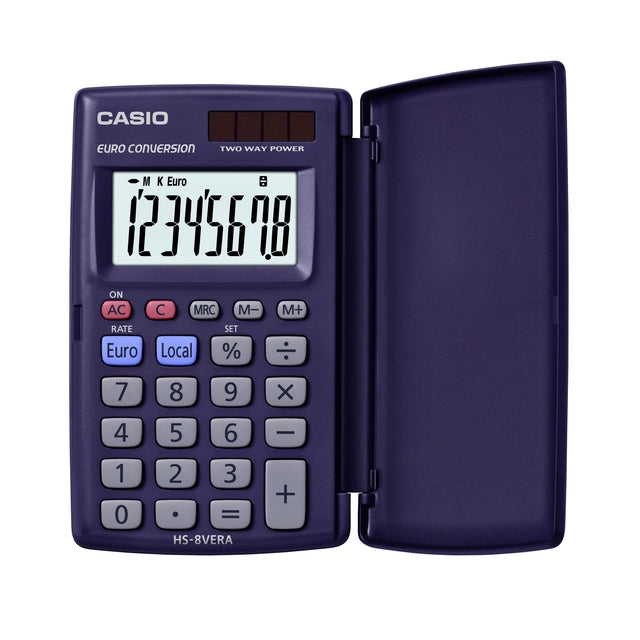 Casio - Calculatrice Casio HS -8VEA | 1 pièce