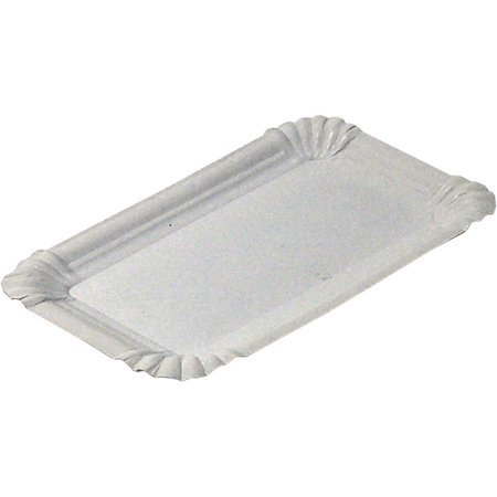 Klika -  Schaal | ongevoerd | karton | rechthoekig | 19x12cm | wit | 1000 stuks