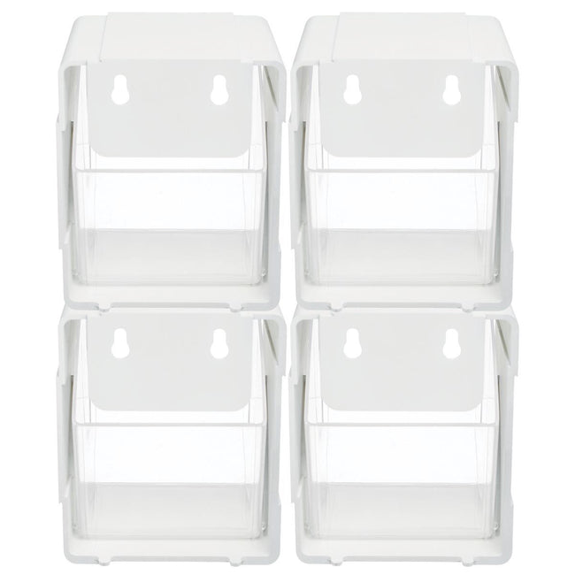 Deflecto - sorting tilting tray white, pack of 4 pieces