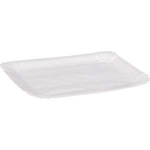 Klika -  Schaal | karton | rechthoekig | 18x12cm | wit | 1000 stuks