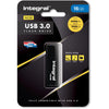 Intégral - Clé USB 3.0, 16 Go, noire