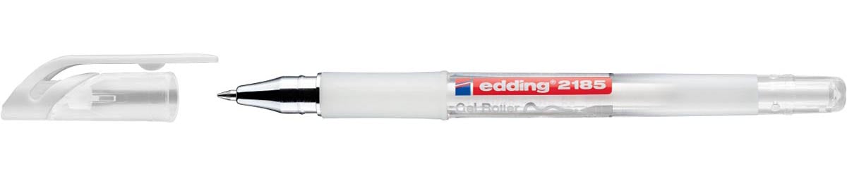 Edding - gel roller 2185 white