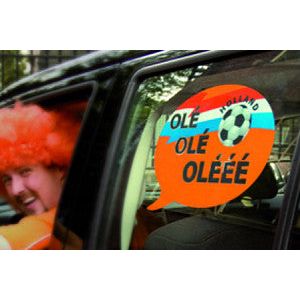 Sticker vitre voiture olé olé olée !