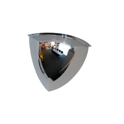 Klika - Surveillance mirror 1/4 half sphere 80 cm 2 pieces