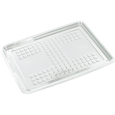 Klika - Scale | cold cuts tray | recycled PET | rectangular | 180x125x transparent | 3000 pieces