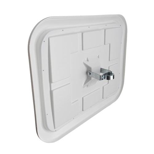 Klika -  Verkeersspiegel 60x80cm rand rood/wit