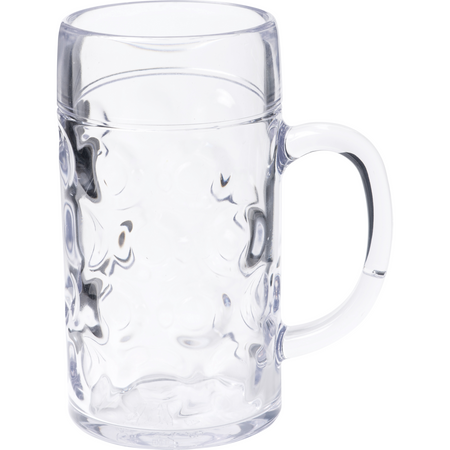 Depa -  Glas | bierpul | reusable | onbreekbaar | sAN | 500ml | 150mm | transparant | 6 stuks