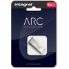 Integral - Clé USB ARC 2.0, 64 Go, argent