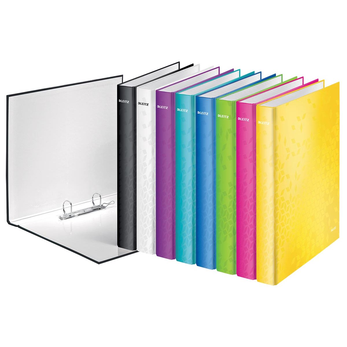 Leitz - WOW ring binder 2 rings, assorted colors