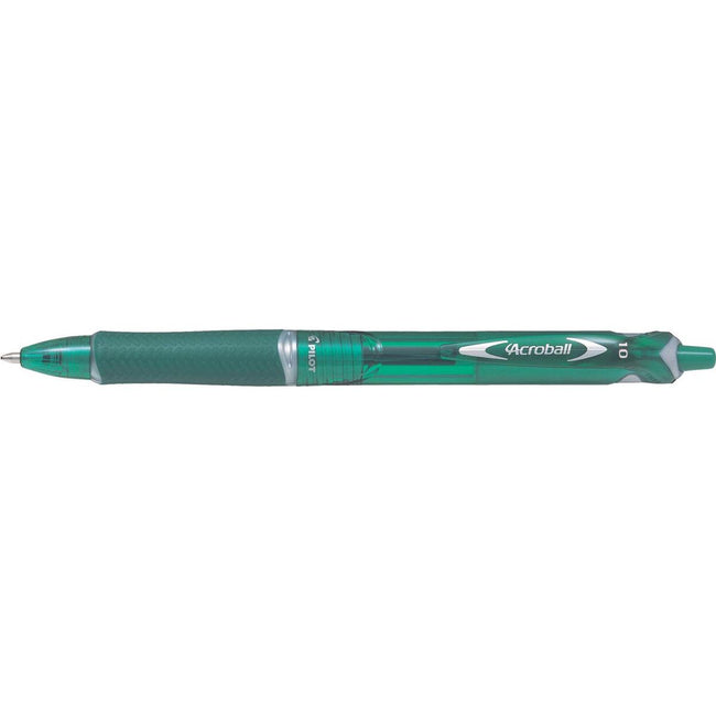 Pilot - Penna a sfera Acroball Begreen, punta media, 0,3 mm, verde