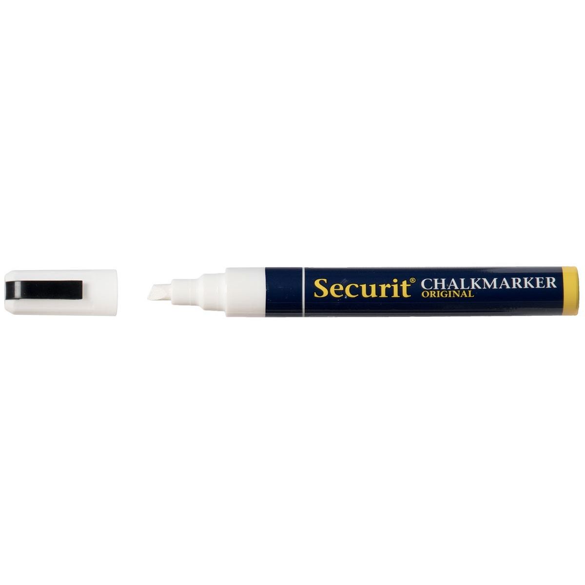 Securit - chalk marker medium, white