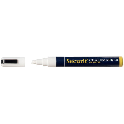 Securit - marqueur craie moyen, blanc