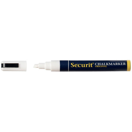 Securit -  Krijtstift SMA-510 platte punt 2-6mm wit